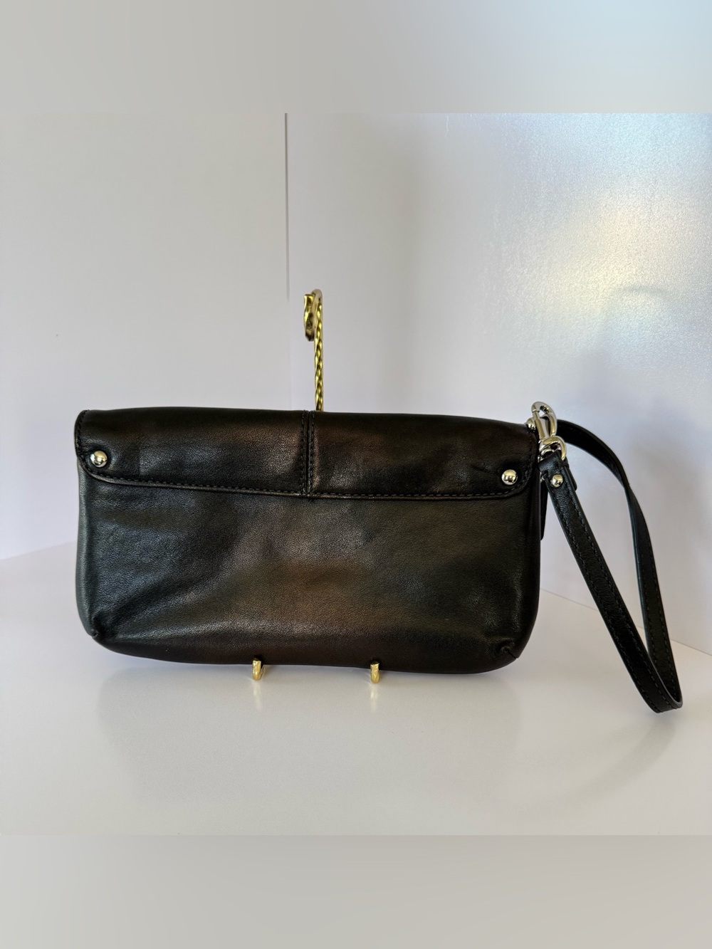 Coach Ashley Wristlet with Coach Dice Charm - Picture 4 of 10